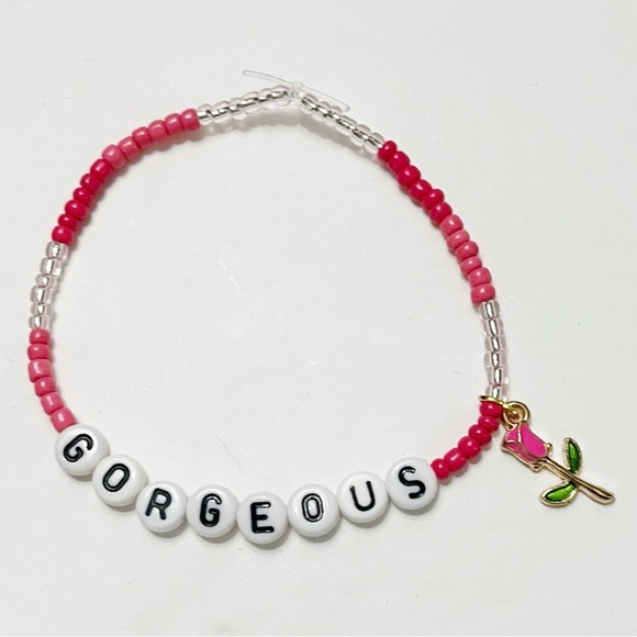 Homemade Jewelry - Taylor Swift Eras Tour Friendship Bracelet Gorgeous Reputation